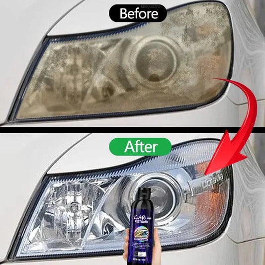 Car Headlight Restoration Polishing Headlamp Scratch Remover Repair Cleaning Paste Remove Oxidation Headlight Polish Liquid Best Products Online
