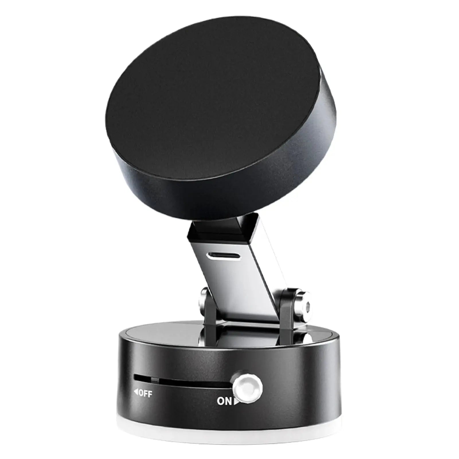 Vacuum Suction Cup Magnetic Car Phone Holder Double-Sided Foldable Magnetic Auto Phone Bracket For Car Interior Accessories Best Products Online