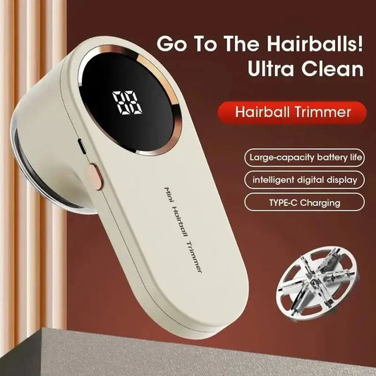 Lint Remover for Clothing LED Digital Electric Pellet Fluff Remover USB Rechargeable Fuzz Fabric Shaver Sweater Dropshipping Best Products Online