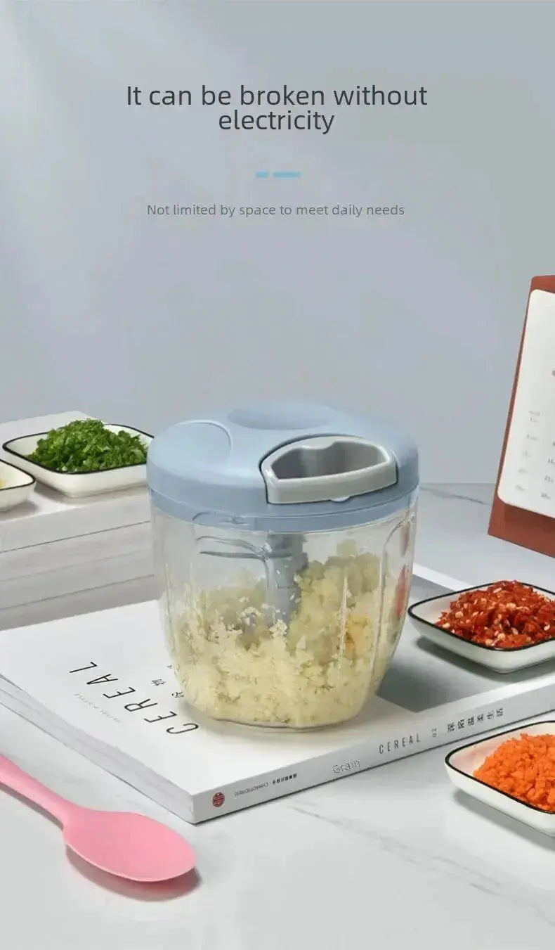 Home Kitchen Manual Ginger Grinder Garlic Mud Splasher Multifunctional Vegetable Cutter Handheld Meat Grinder Modern Minimalist Best Products Online