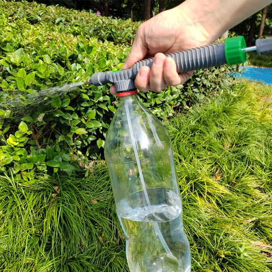 Watering Irrigation High Sprayer Water Pressure Flower Garden Gun Sprayer Head Juice Bottles Interface Plastic Trolley Spray Best Products Online