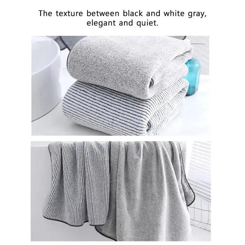 1PCS Thickened Bath Towels for The Body Microfiber Towel for Gym Sports Shower Robe for Spa Beath Home Best Products Online