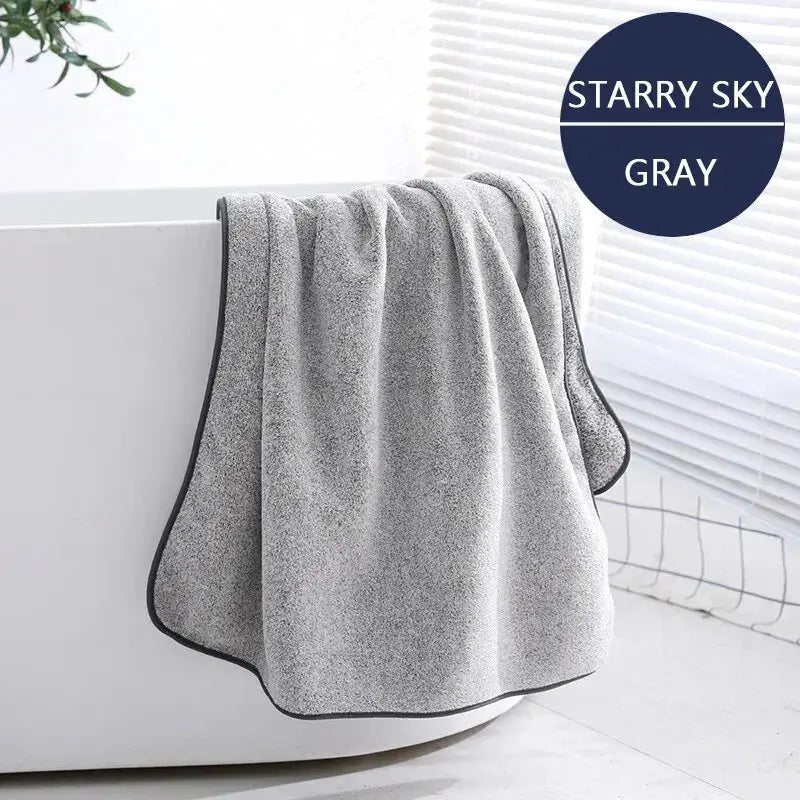 1PCS Thickened Bath Towels for The Body Microfiber Towel for Gym Sports Shower Robe for Spa Beath Home Best Products Online