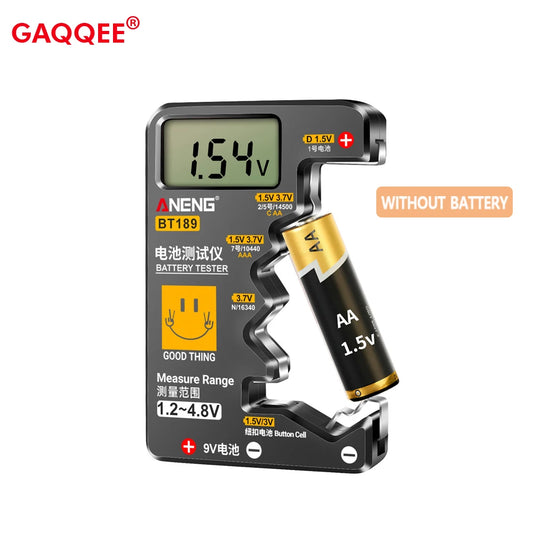Ultra-small Battery Tester 9V AA AAA Button Cell Universal Household