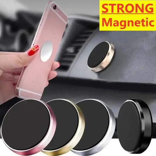 Magnetic Phone Car Holder Stand Universal Magnetic Mount Bracket Stick on Car Dashboard Wall for iPhone Samsung Xiaomi Huawei Best Products Online