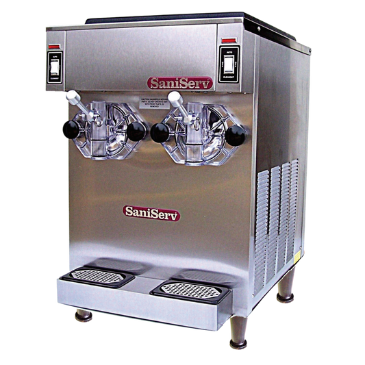 SaniServ 791 - 14 Qts - Twin Flavour Counter Top Frozen Beverage Machine - 10 Gallons Hour (per side)-0