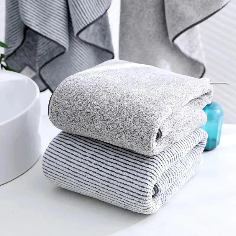 1PCS Thickened Bath Towels for The Body Microfiber Towel for Gym Sports Shower Robe for Spa Beath Home Best Products Online