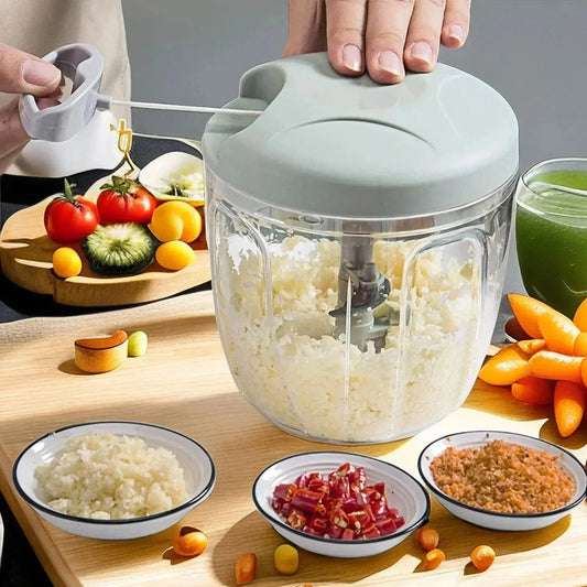 Home Kitchen Manual Ginger Grinder Garlic Mud Splasher Multifunctional Vegetable Cutter Handheld Meat Grinder Modern Minimalist Best Products Online