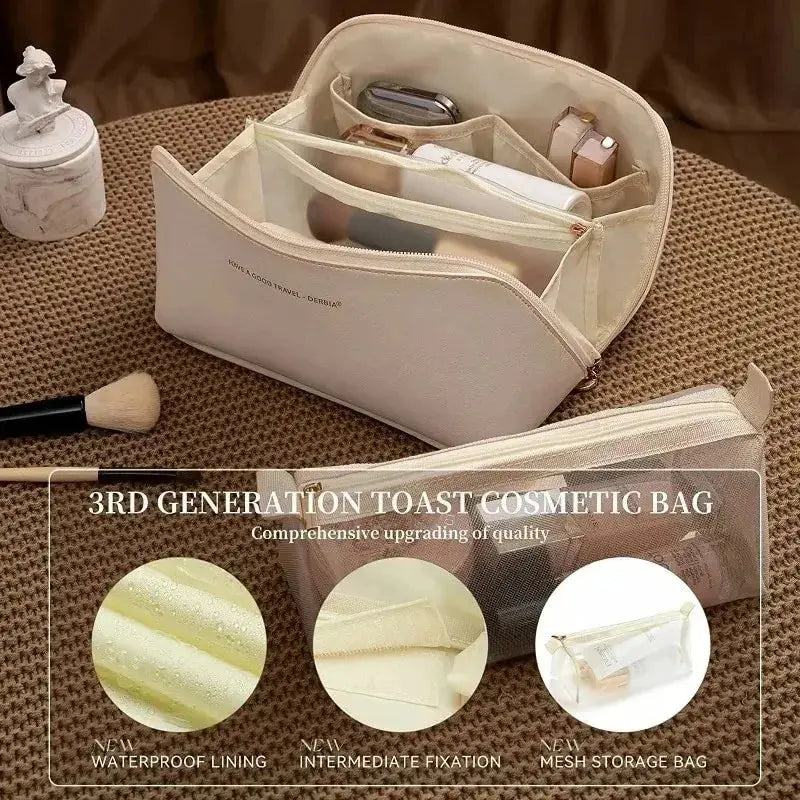 1/2Pcs Cosmetics Storage Kit Large Capacity Travel Toiletry Bag Makeup Bag Ins Advanced Sense Portable Cosmetic Storage Bag Best Products Online