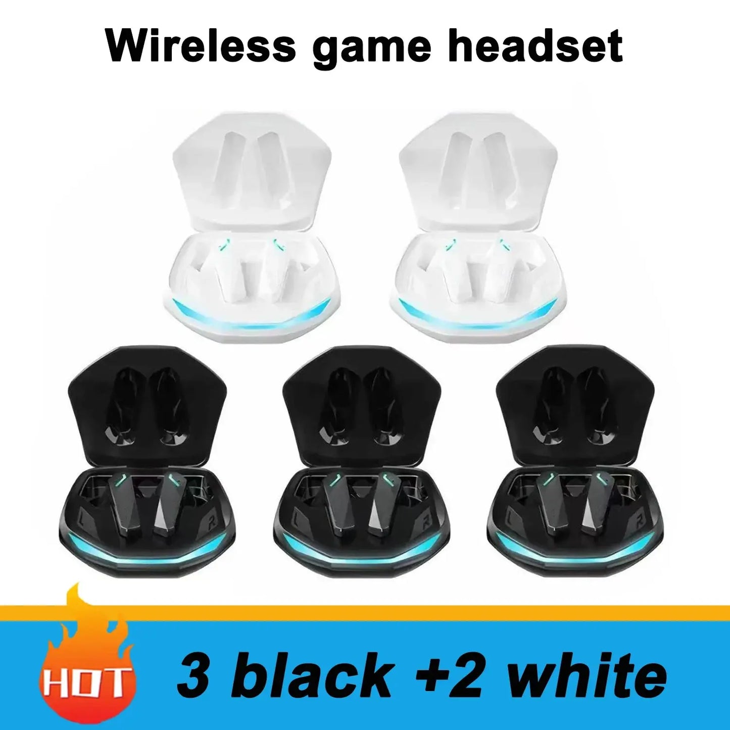 GM2 Pro Bluetooth 5.3 Earphones Sports Headset Wireless In-Ear Gaming Low Latency Dual Mode Music Headphones New Best Products Online