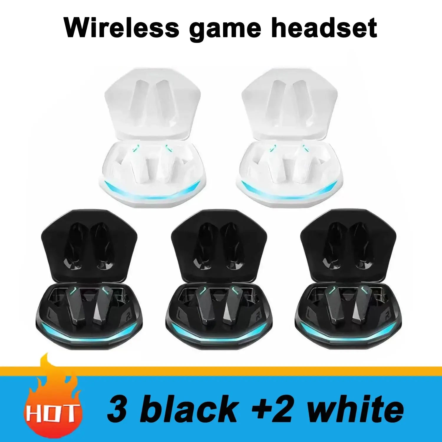GM2 Pro Bluetooth 5.3 Earphones Sports Headset Wireless In-Ear Gaming Low Latency Dual Mode Music Headphones New Best Products Online