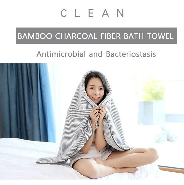 1PCS Thickened Bath Towels for The Body Microfiber Towel for Gym Sports Shower Robe for Spa Beath Home Best Products Online