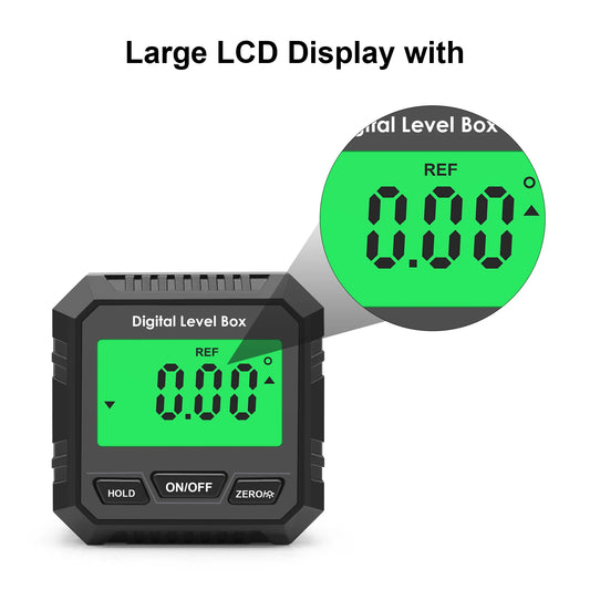 Digital Inclinometer Electronic Goniometer 360° Angle Meter Level