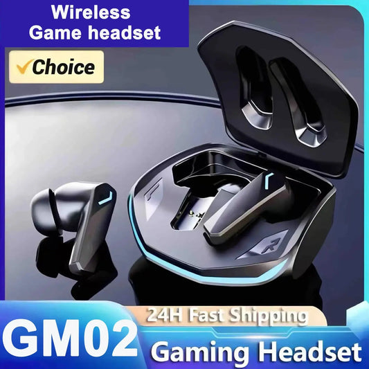 GM2 Pro Bluetooth 5.3 Earphones Sports Headset Wireless In-Ear Gaming Low Latency Dual Mode Music Headphones New Best Products Online
