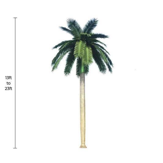 Tall Artificial Royal Palm Tree (13ft - 23ft) UV Resistant (10-12 Week Back Order)-1