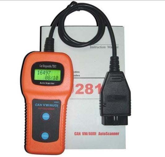 U281 VW AUDI SEAT SKODA VAG kézi autódiagnosztikai ABS légzsák váltó﻿ műszer-0