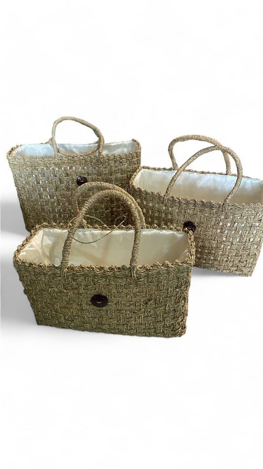 1 Set Mendong Bag Button Style-0