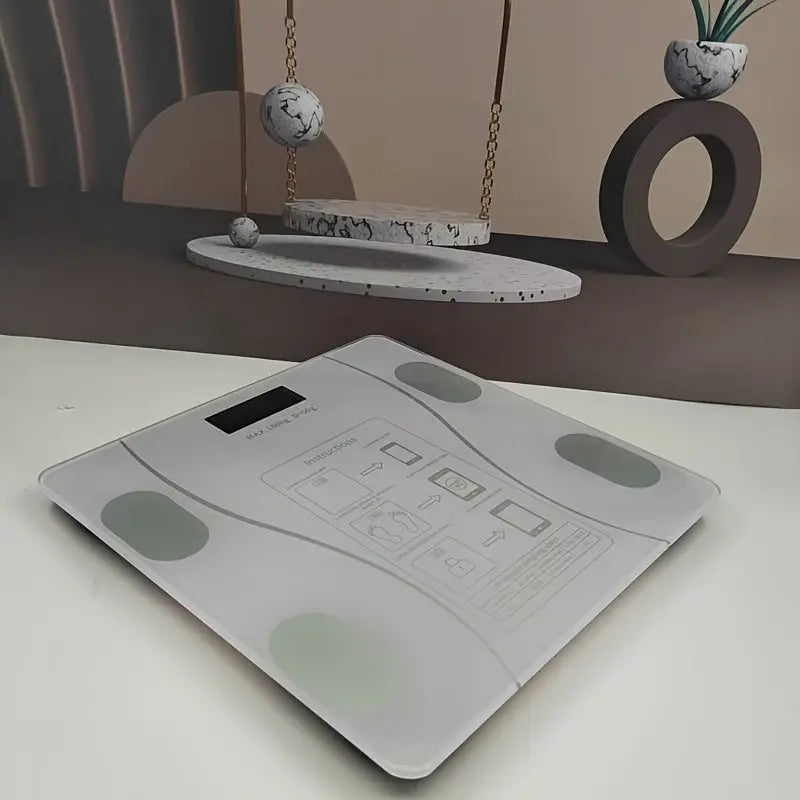 UAEIUI Smart Digital Bathroom Scale, Battery-Powered, Wireless, Non-Rechargeable, with Body Fat Monitoring for Home Use, for Women, Men Best Products Online