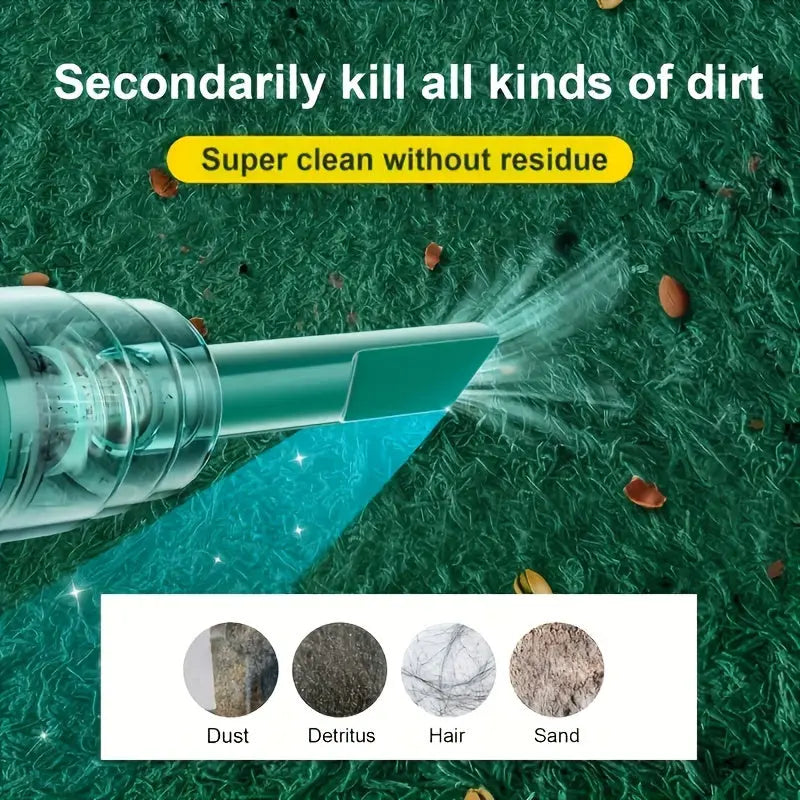 [Cordless Vacuum] Cordless Handheld Vacuum Cleaner | Rechargeable Cyclone Suction for Cars, Effective Dust Collection Best Products Online