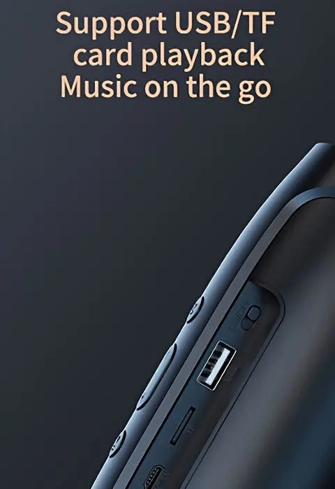 [Wireless Speaker] F524 Wireless Speaker Dual Channel Subwoofer Loud Surround Home Convenient Car Black Best Products Online