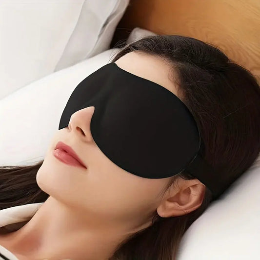 [Blackout Eye Mask] 1/3/5/10 Pack Pure Black 3D Contoured Eye Mask | Soft Comfortable Ergonomic Design, Hypoallergenic & Fragrance-Free, Pure Blackout for Adults, Men & Women - Travel, Home, Office Use, Sleep Enhancement | Mo Best Products Online